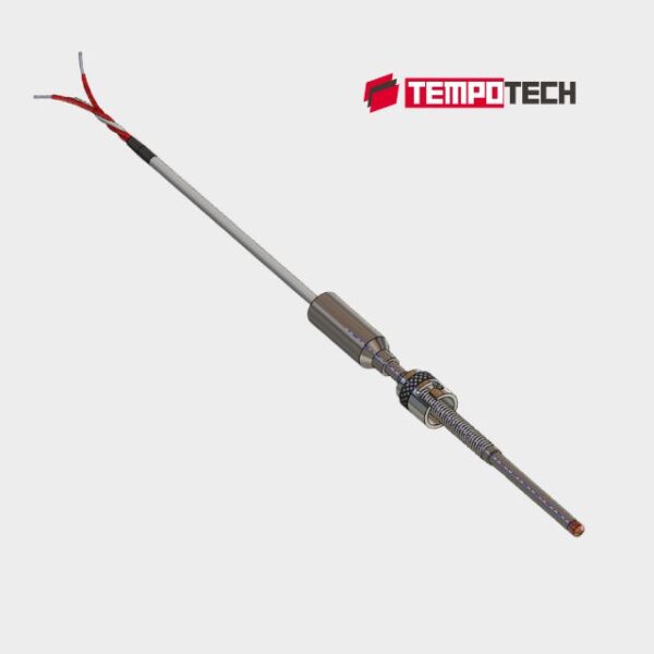 BRTD-41 Adjustable Depth Bearing RTD with Spring Loaded Bayonet Lock and Lead Wire