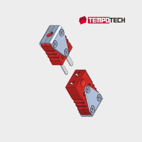 MCU-AKP MINIATURE IN-LINE ULTRA TEMP TYPE K PLUG (540° C)