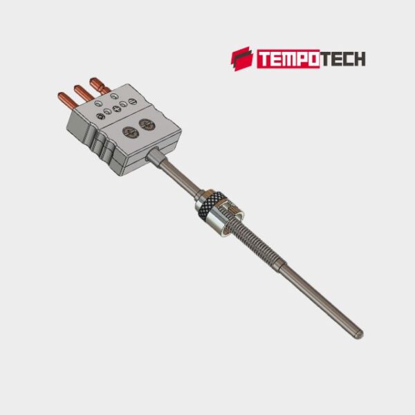 RTD42- Rigid Adjustable Depth Bayonet Style Resistance Temperature Detector